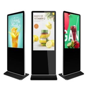 32" floor standing digital signage display copy
